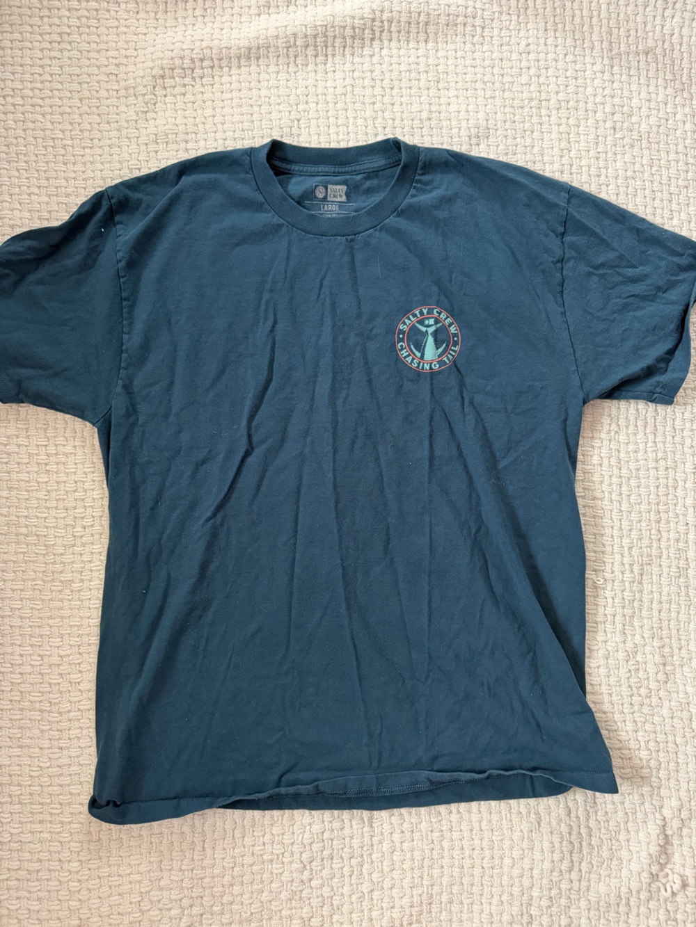 Salty Crew Dark Teal Short Sleeve Logo Tee